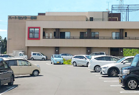ハートセンター 磐田の駐車場